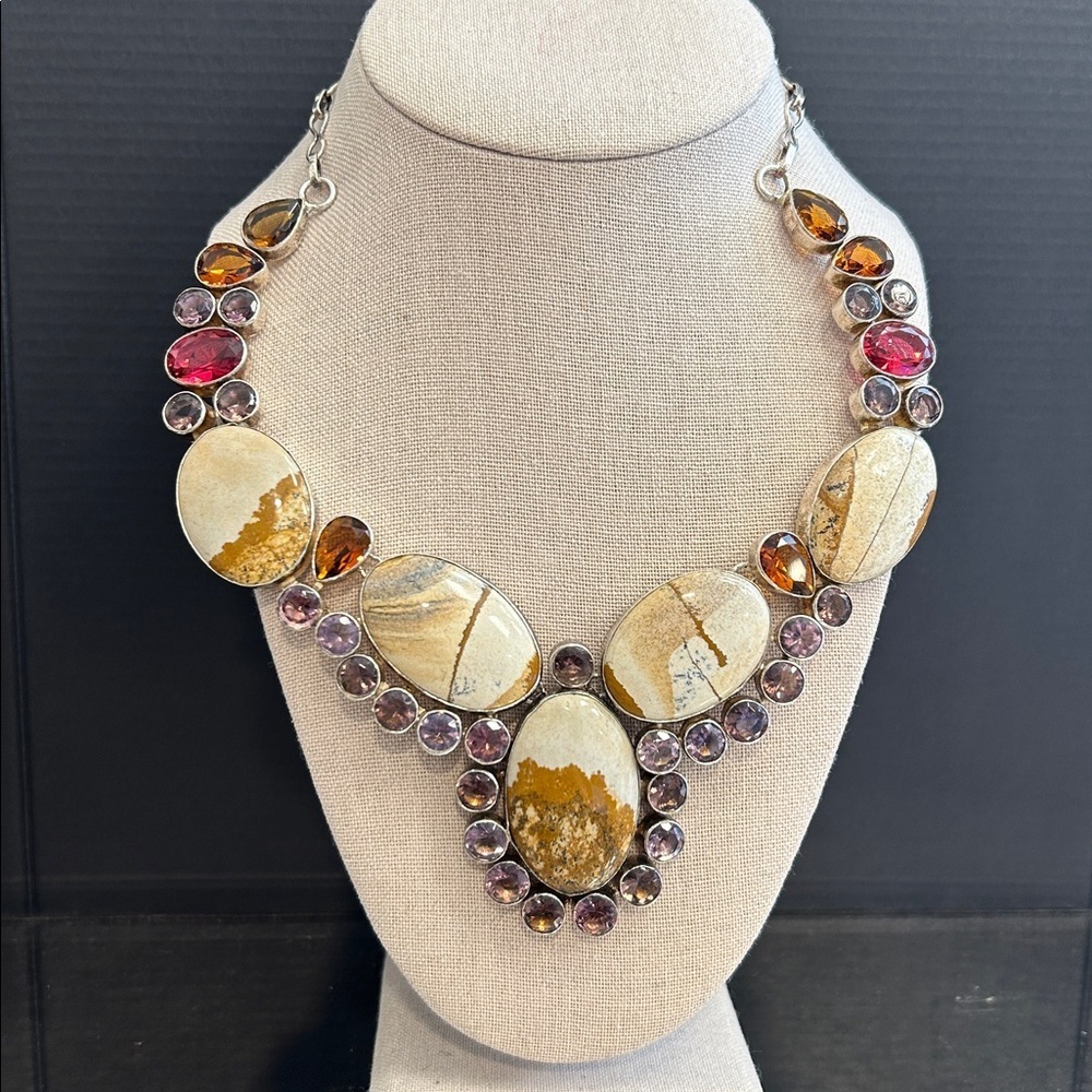 Stone Statement Necklace